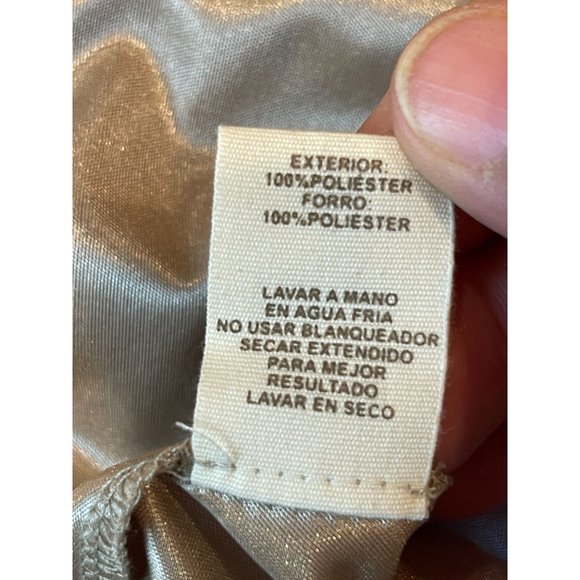 Mystree Womens Eyelet Fit & Flare Dress Chevron 10105 Round Neck Black SZ Medium - Picture 8 of 8